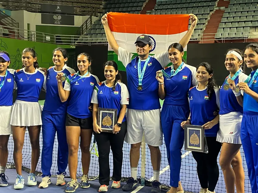Billie Jean King Cup 2025: Shrivalli, Ankita and Prarthana script history to help India qualify for playoffs