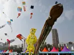International Kite Fest 2025: Gujarat CM Patel launches event, 143 flyers from 47 countries take part