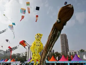 International Kite Fest 2025: Gujarat CM Patel launches event, 143 flyers from 47 countries take part