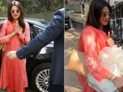 Is coral the 'it' colour of the season? Priyanka Chopra looks stunning at brother Siddharth Chopra’s pre-wedding festivities