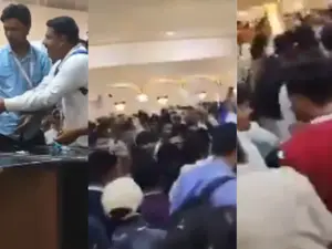 Watch | Chaos at MP Investors Summit amid fight for food plates; videos go viral