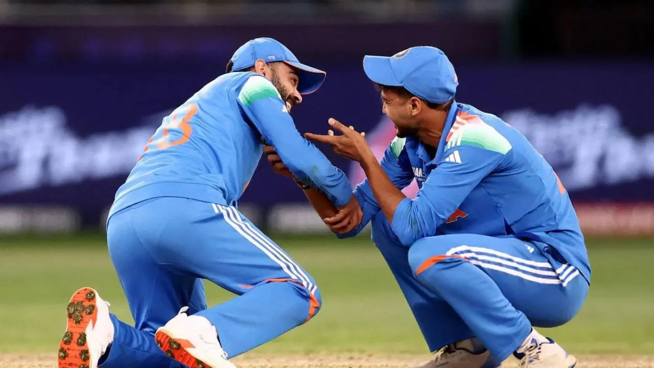 Watch – Kohli touches Axar Patel’s feet in light moment during New Zealand game in Dubai
