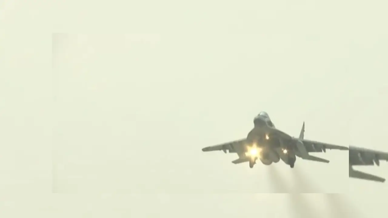 India's show of strength: IAF conducts take-off, landing exercises of Rafale, Jaguar on Ganga Expressway