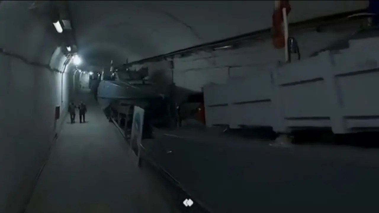 Iran's Revolutionary Guards unveil new underground naval base amid tension with US and Israel
