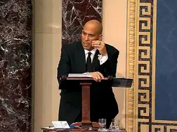 Watch | Democrat Cory Booker breaks record, slams Trump’s 'unconstitutional' actions in 25-hour marathon speech