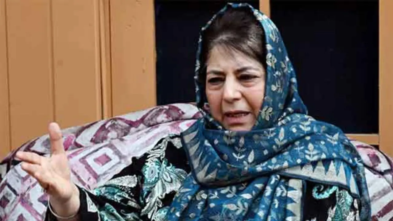 Mehbooba Mufti hits out at Hindutva Politics of BJP using Mughals as a tool