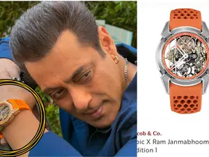 Rs 34,00,000! Salman Khan flaunts limited edition 'Ram Janmabhoomi' watch with Lord Ram engraving