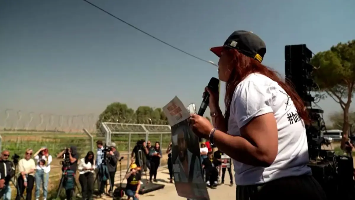 'Beg our government to stop war': Families of hostages take to Gaza border, plead for safe return of loved ones