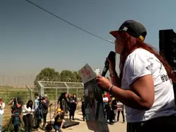 'Beg our government to stop war': Families of hostages take to Gaza border, plead for safe return of loved ones