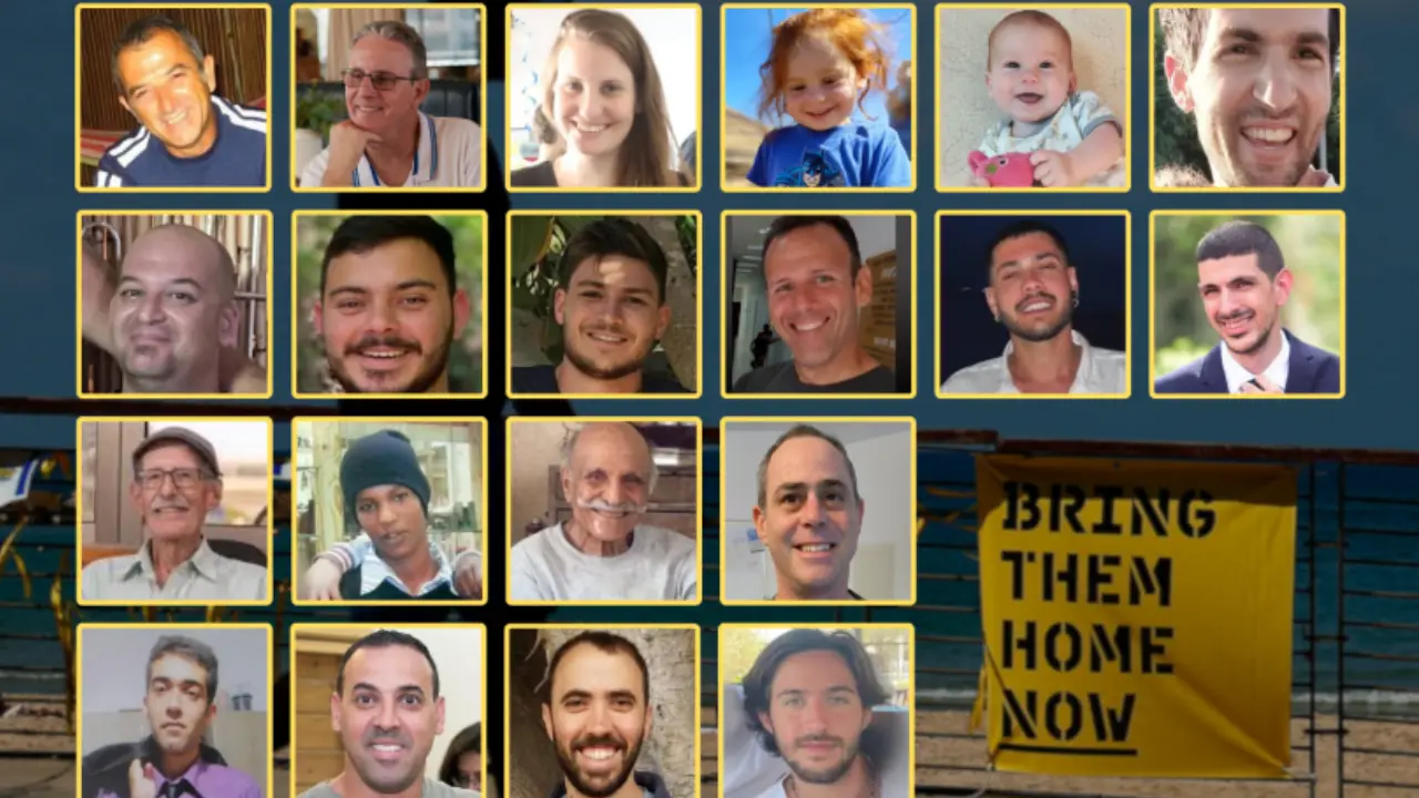 Who are the 20 hostages in Gaza yet to be released by Hamas?