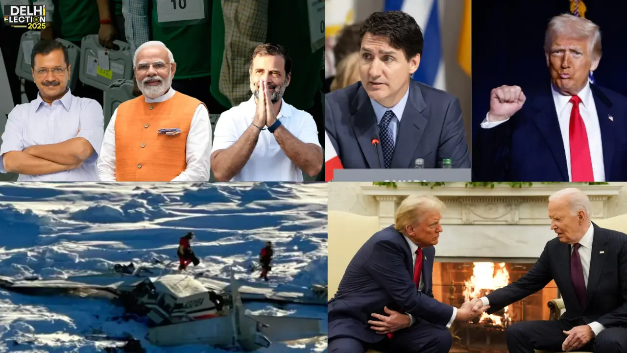 Morning news brief: Delhi election updates; Trudeau warns Canada over US threat, and more