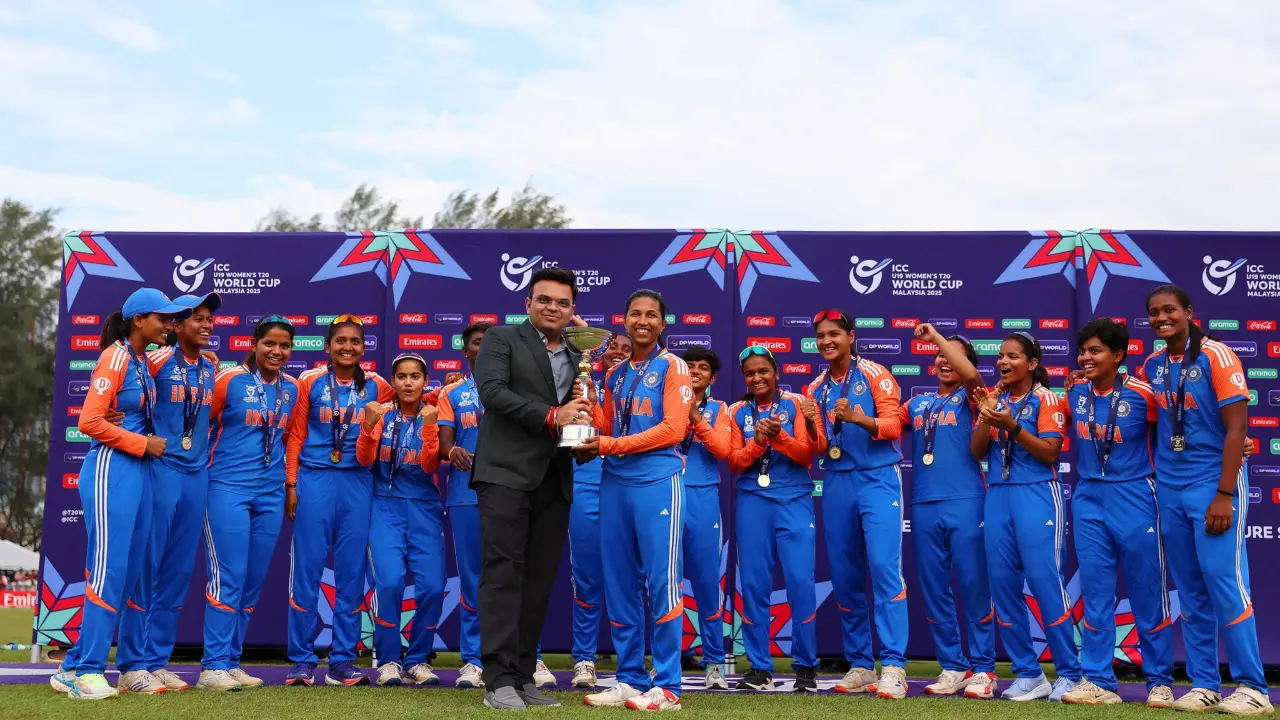 BCCI announces $573,000 cash reward for women's U19 team after their WC triumph BCCI announces $573,000 cash reward for women's U19 team after their WC triumph