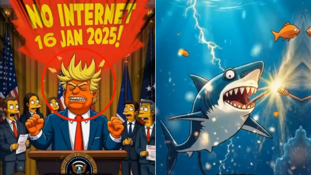 Simpsons predict 'no internet on 16 Jan 2025',  leaves internet in splits