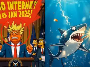 Simpsons predict 'no internet on 16 Jan 2025',  leaves internet in splits