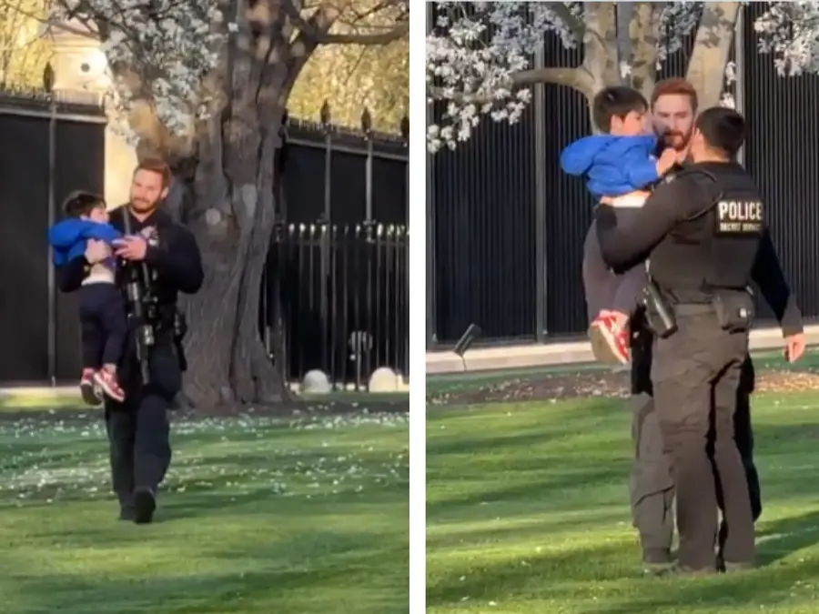 'Cute or sinister?' Little child crawls through White House fence, netizens react, 'Is that Elon's kid?'