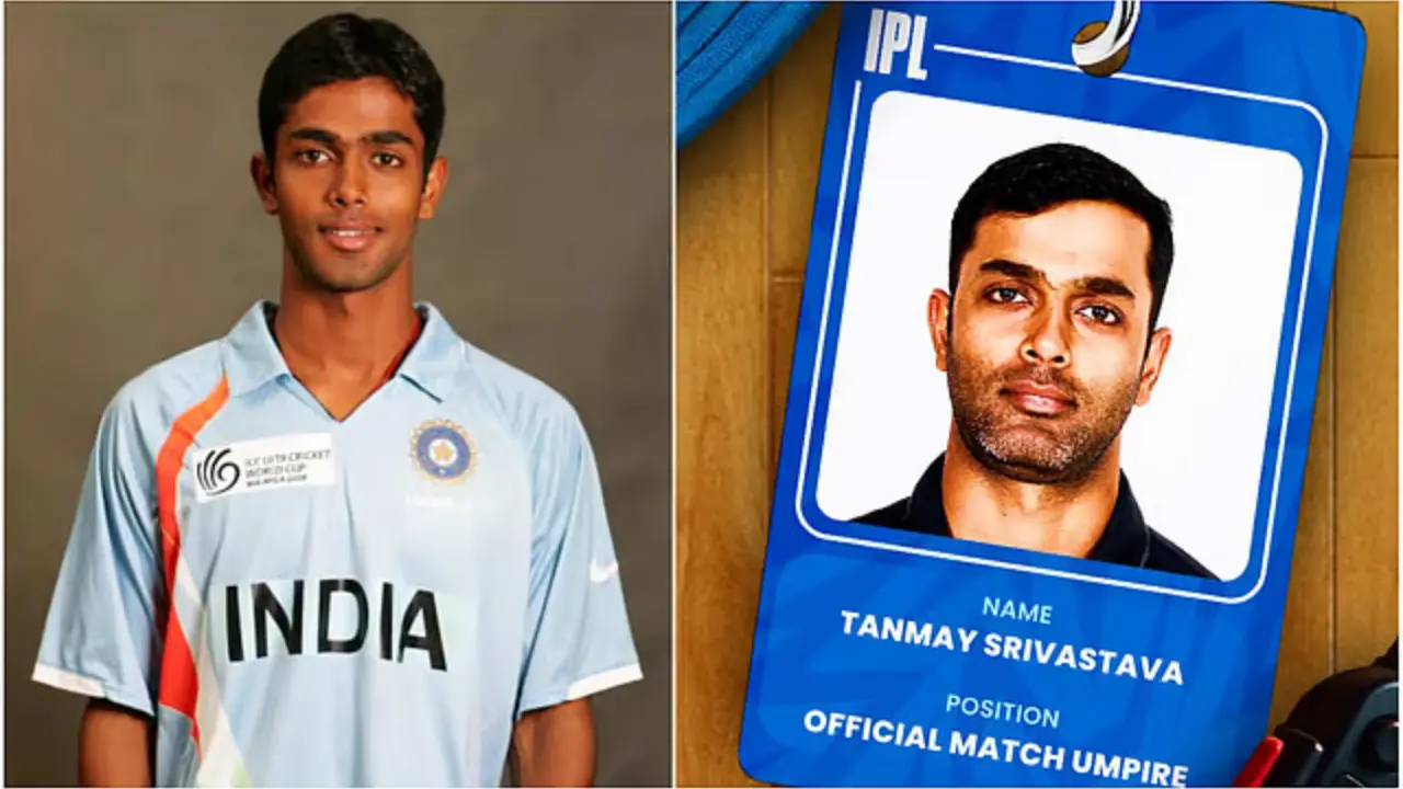 IPL 2025 | Once a teammate of Virat Kohli in U19 World Cup, Tanmay Srivastava now joins IPL as umpire