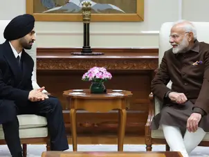 Diljit Dosanjh sings as PM Modi beats table during their meet in New Delhi