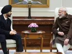 Diljit Dosanjh sings as PM Modi beats table during their meet in New Delhi