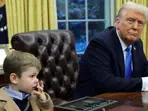 Trump temporarily removes Resolute Desk from Oval Office,  after Musk's son seen picking his nose