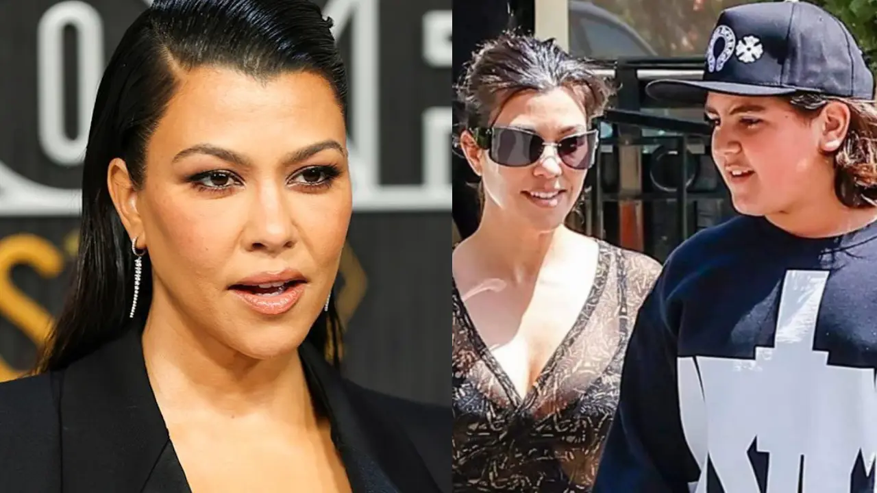Kourtney Kardashian rubbishes rumours suggesting that her son, 15, has a baby