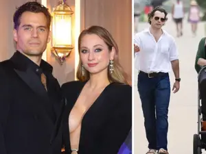 Hollywood couple Henry Cavill and girlfriend Natalie Viscuso welcome first baby