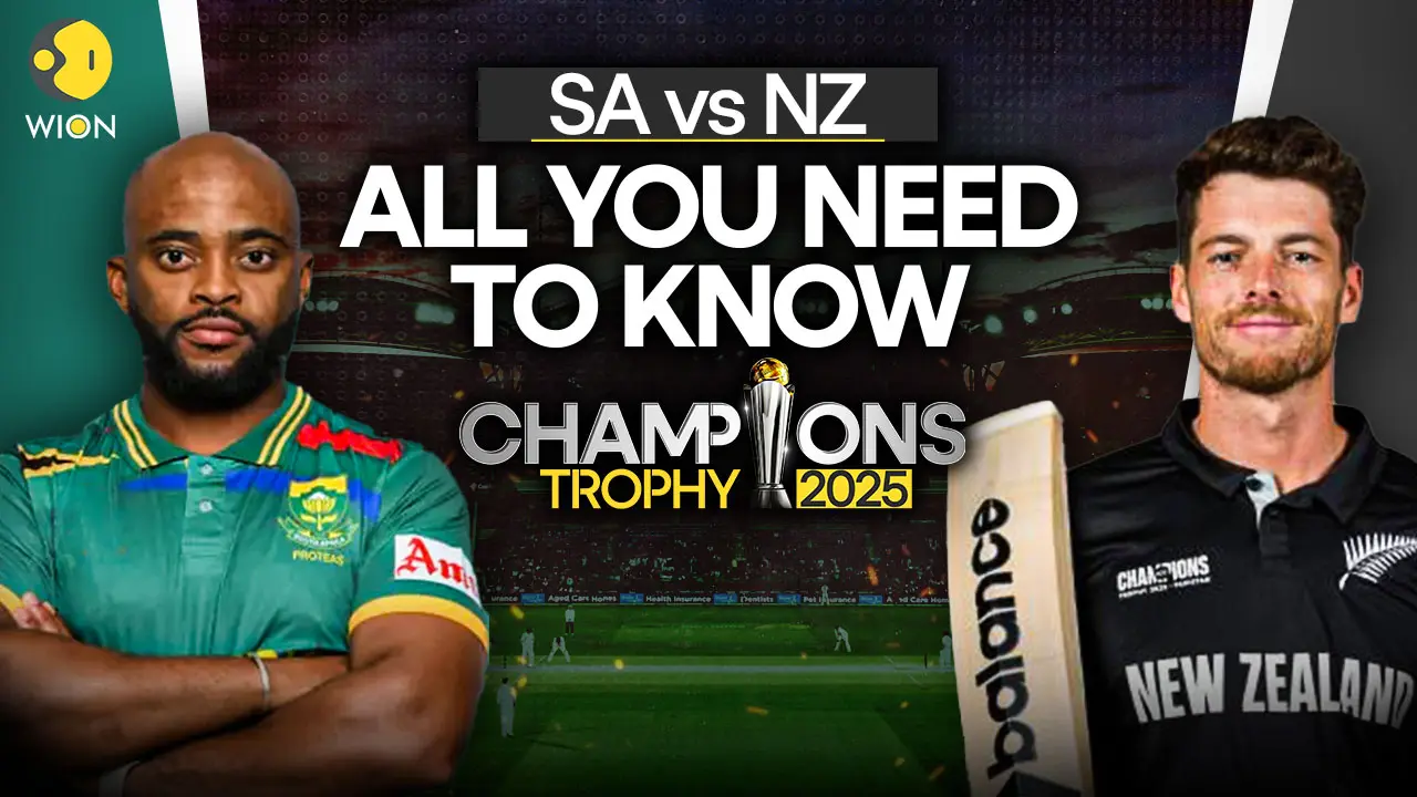 SA vs NZ Champions Trophy 2025: All you need to know, check live streaming, head-to-head, stats, pitch report, squad