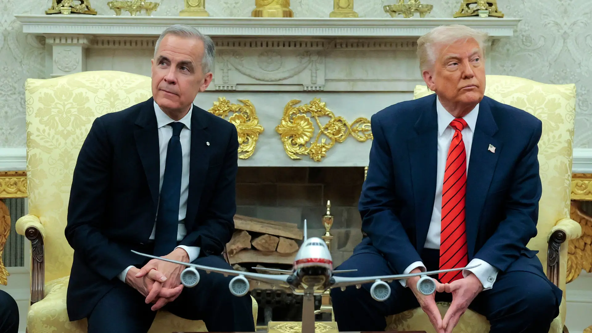 'Wonderful marriage between US and Canada': PM Carney says 'Canada will never be for sale', Trump replies, 'never say never'