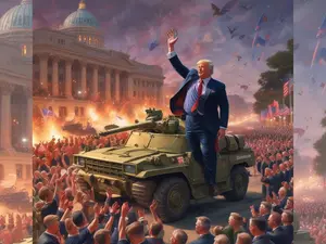 Trump planning massive military parade to mark army’s 250th anniversary — and his birthday. Deets inside