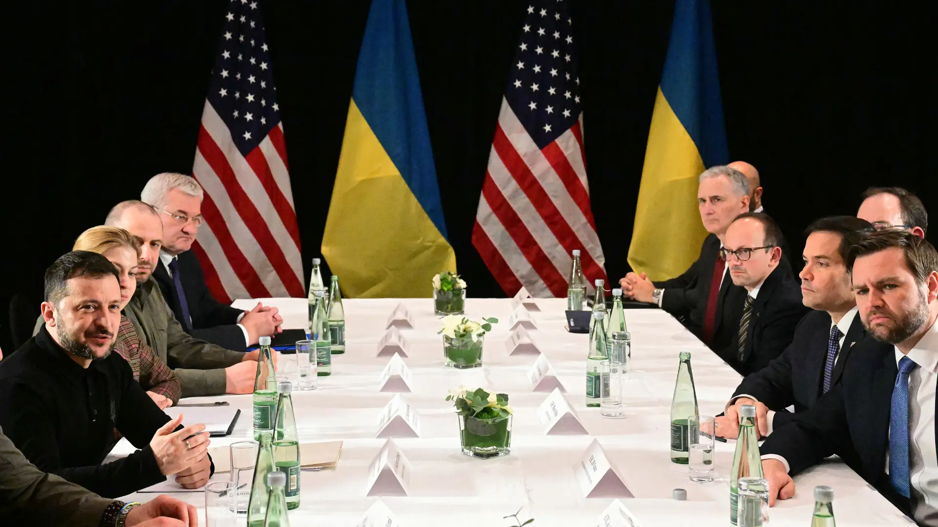 ‘We want peace very much, but…’: Zelensky demands ‘real security guarantees’ from Vance during talks in Munich ‘We want peace very much, but…’: Zelensky demands ‘real security guarantees’ from Vance during talks in Munich