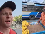 Watch: Scottish tourist reacts to $1.15 for a single banana in India, video goes viral