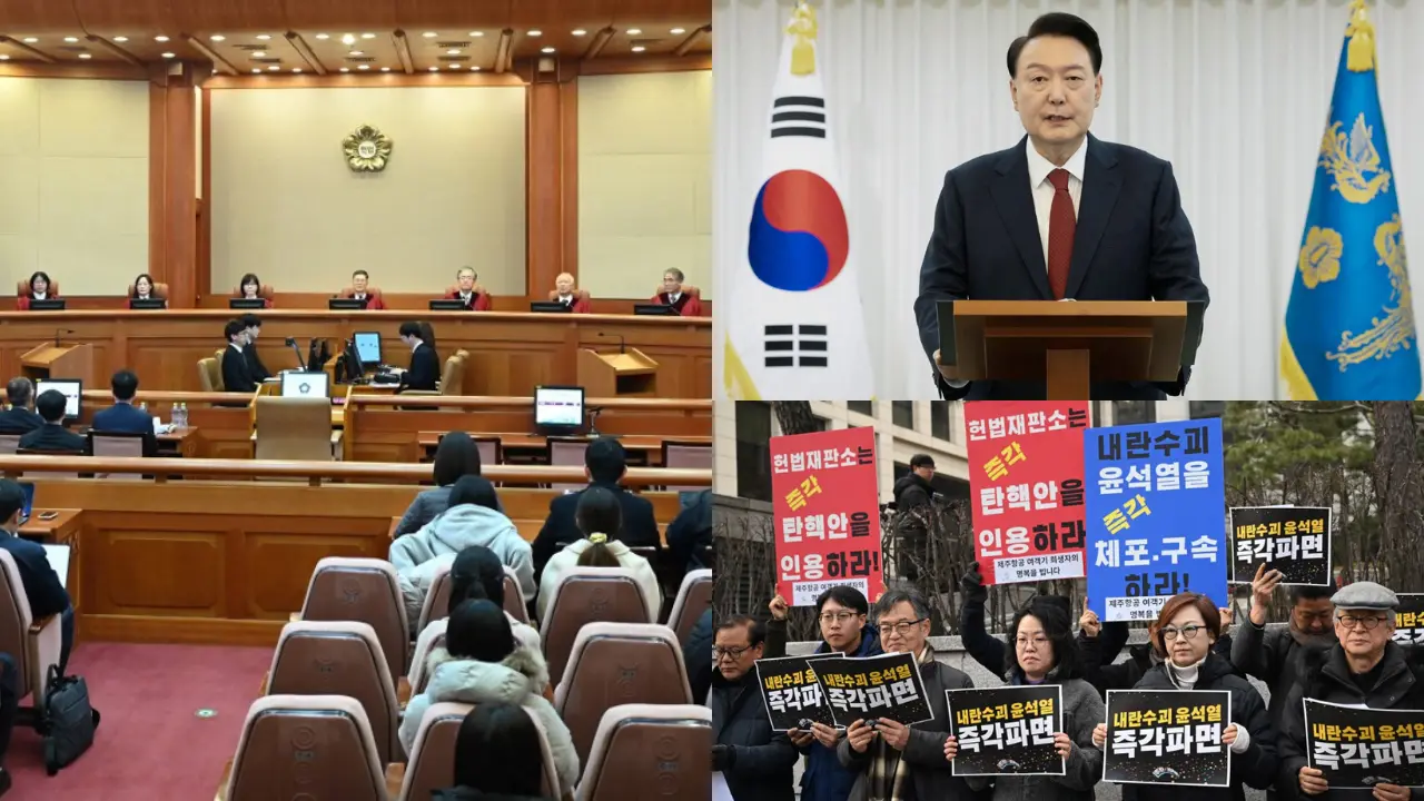First day of Yoon impeachment trial ends in minutes as suspended South Korea president skips hearing