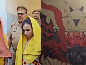 ‘Satanic graffiti, black magic’: Occult angle in Meerut murder case as accused’s room reveals chilling secrets