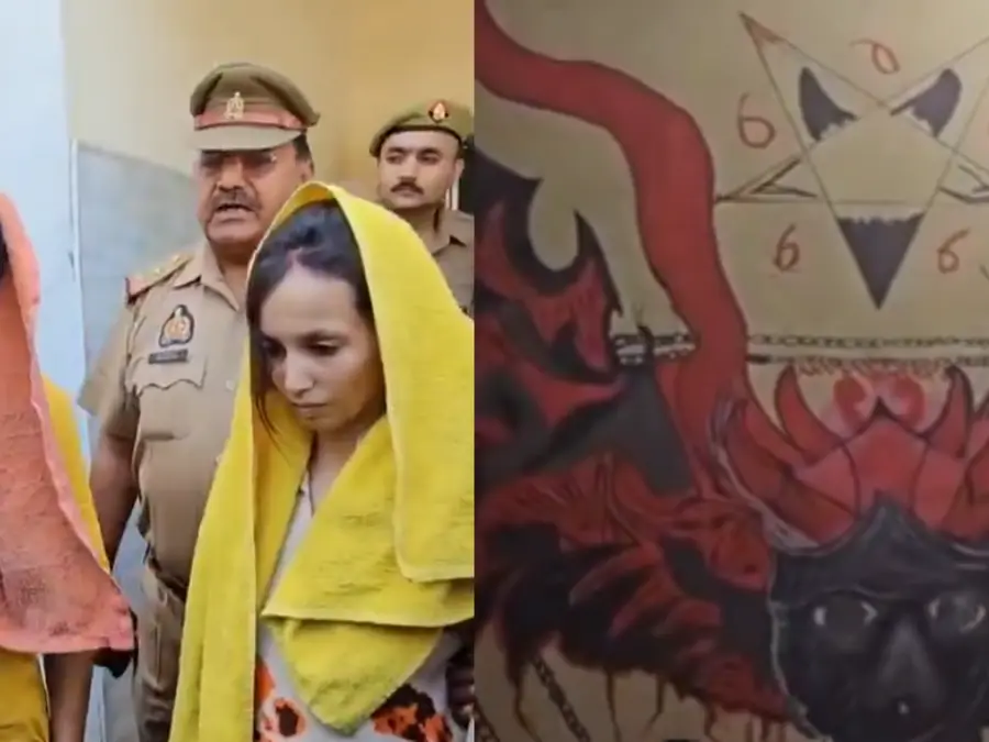 ‘Satanic graffiti, black magic’: Occult angle in Meerut murder case as accused’s room reveals chilling secrets