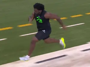 WATCH | 332-pound 6'4" Missouri Tigers OL Armand Membou runs 40-yard dash in under 5 seconds