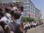 Watch: Over 3,000 engineers line up for job interviews in India's Pune, video goes viral