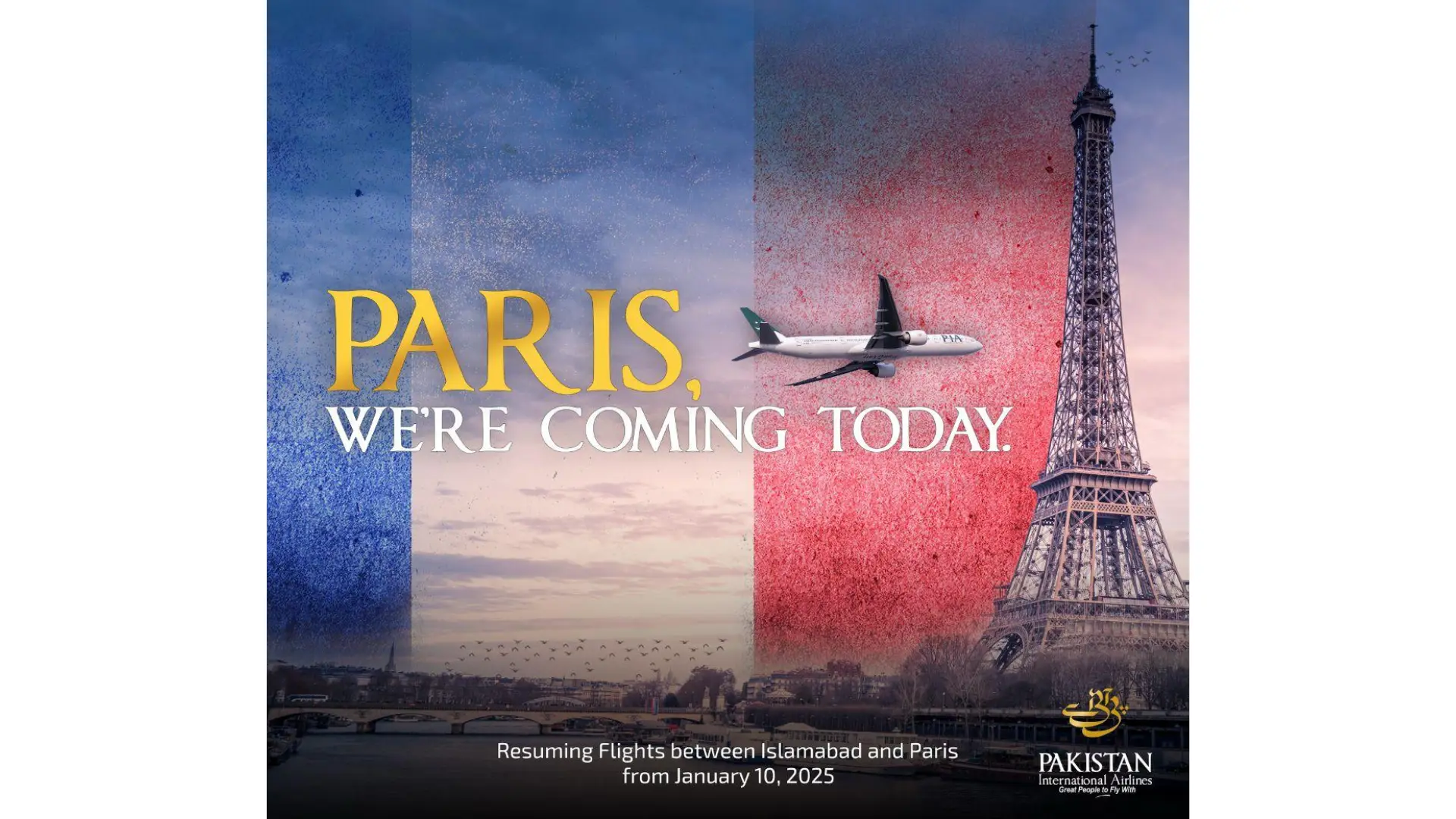 'Info or warning?': Pakistan International Airlines' Eiffel Tower ad draws 9/11 comparisons
