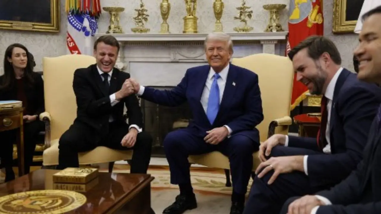 Macron, Trump vow to work together on Ukraine, despite differences