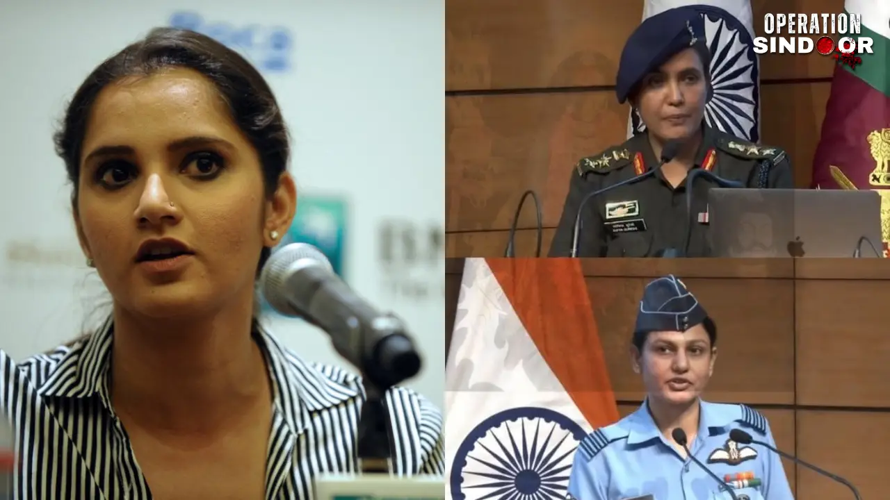 Indo-Pak war: Sania Mirza gives 'strong' and 'powerful' message, posts photos of Sofiya Qureshi and Vyomika Singh
