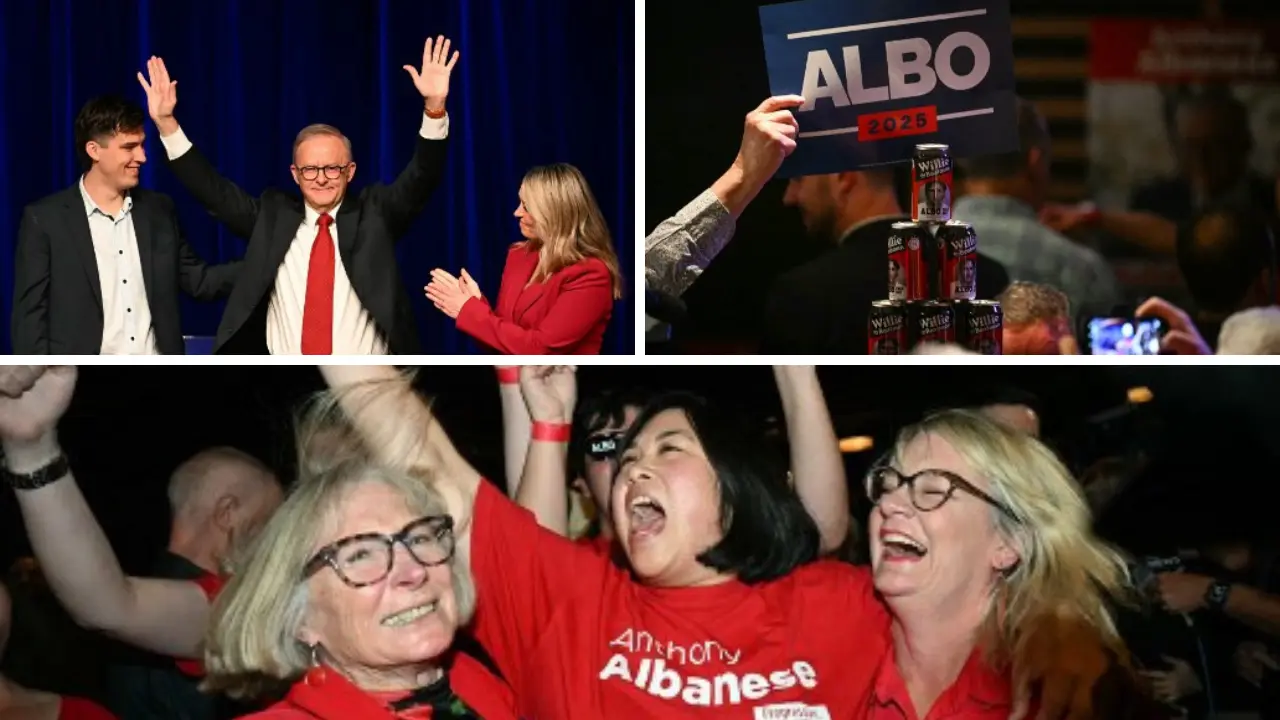 Albanese's Labor Party might form a majority governmen