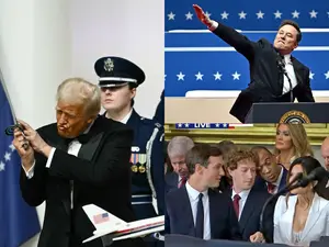 Trump inauguration: From Elon Musk's Nazi salute to Mark Zuckerberg's 'bad boy' moment, these are the viral instances you cannot miss