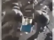 Watch | Ukrainian soldiers run out of grenades, throw beehives at Russian troops