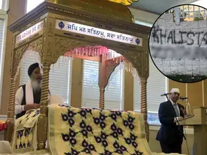 'Extremist forces' vandalise Gurdwara in Canada's Vancouver with pro-Khalistan and anti-India graffiti