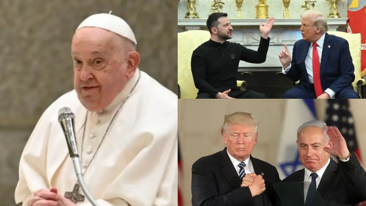 Morning news brief: Zelensky-Trump clash updates; US approves pending arms sales to Israel; Pope health news, and more