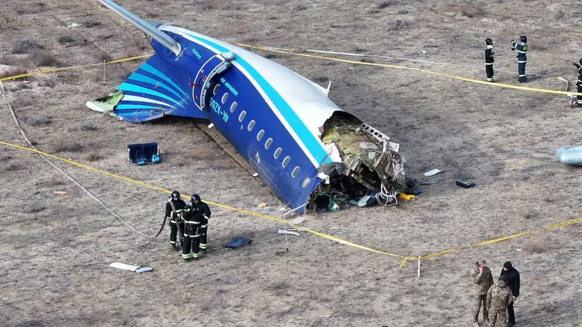 Azerbaijan Airlines suspended flights to seven Russian cities following the crash Azerbaijan Airlines suspended flights to seven Russian cities following the crash