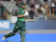 Hasan Nawaz hits quickest T20I hundred for Pakistan in Auckland tie
