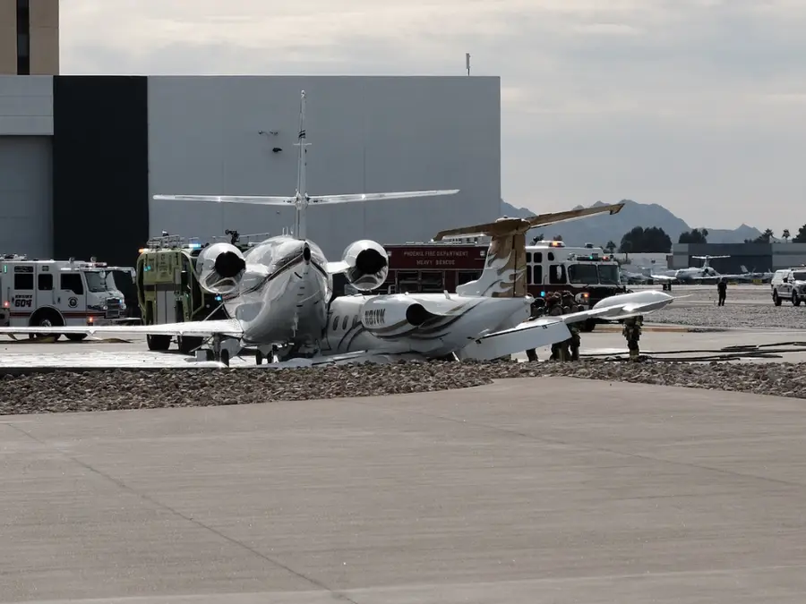 At least one dead after private jet belonging to Mötley Crüe lead singer collides with plane at Arizona's Scottsdale Airport