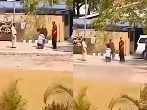 Watch | Viral video shows daughter of former Assam CM beating driver with slipper; Internet asks 'is this justified?'