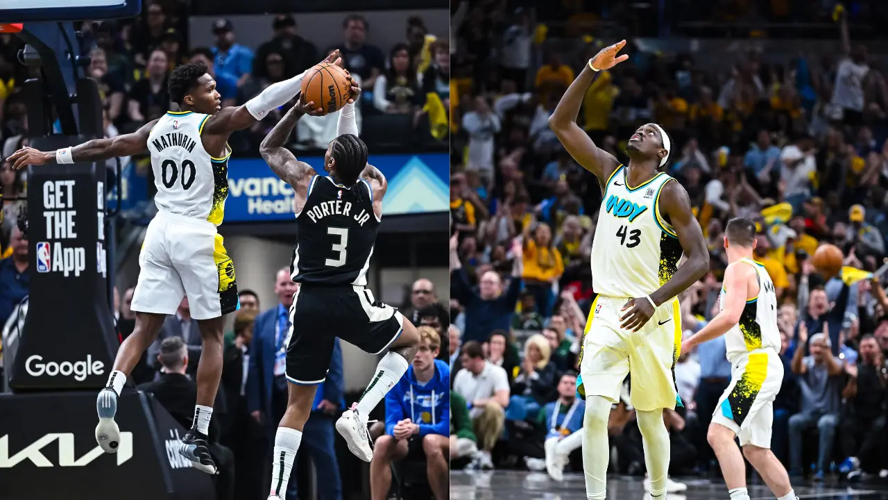 NBA Playoffs: Pacers hold on to wire-to-wire win over Bucks; Thunder beat Grizzlies