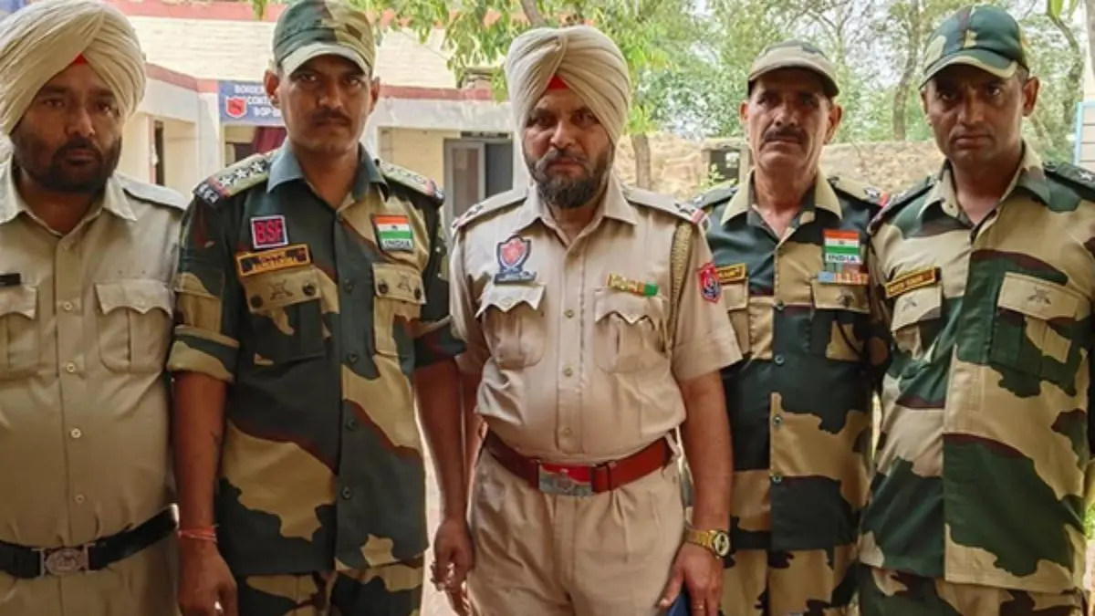 Terror plot foiled on Amritsar border; substantial cache of arms, ammunition and grenades recovered