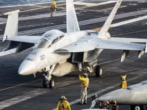 US loses a second $60 million aircraft at sea as jet shoots past carrier